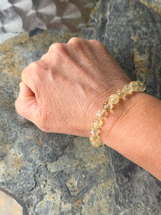 Bracelet Citrine Naturelle