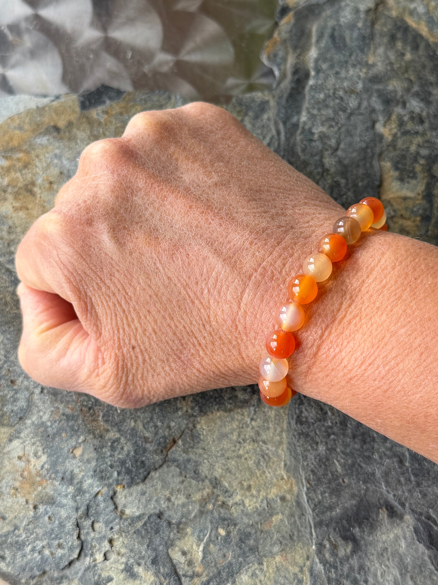Bracelet Cornaline Naturelle