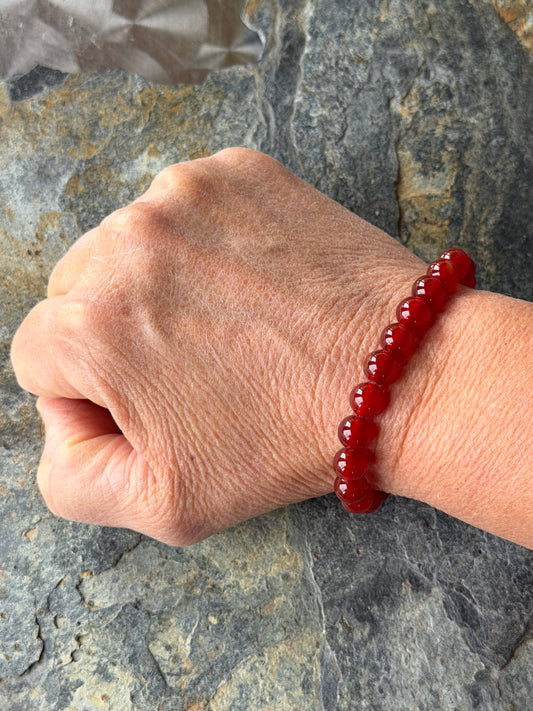 Bracelet Cornaline Rouge