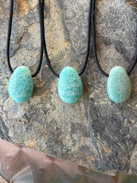 Collier Pendentif Amazonite
