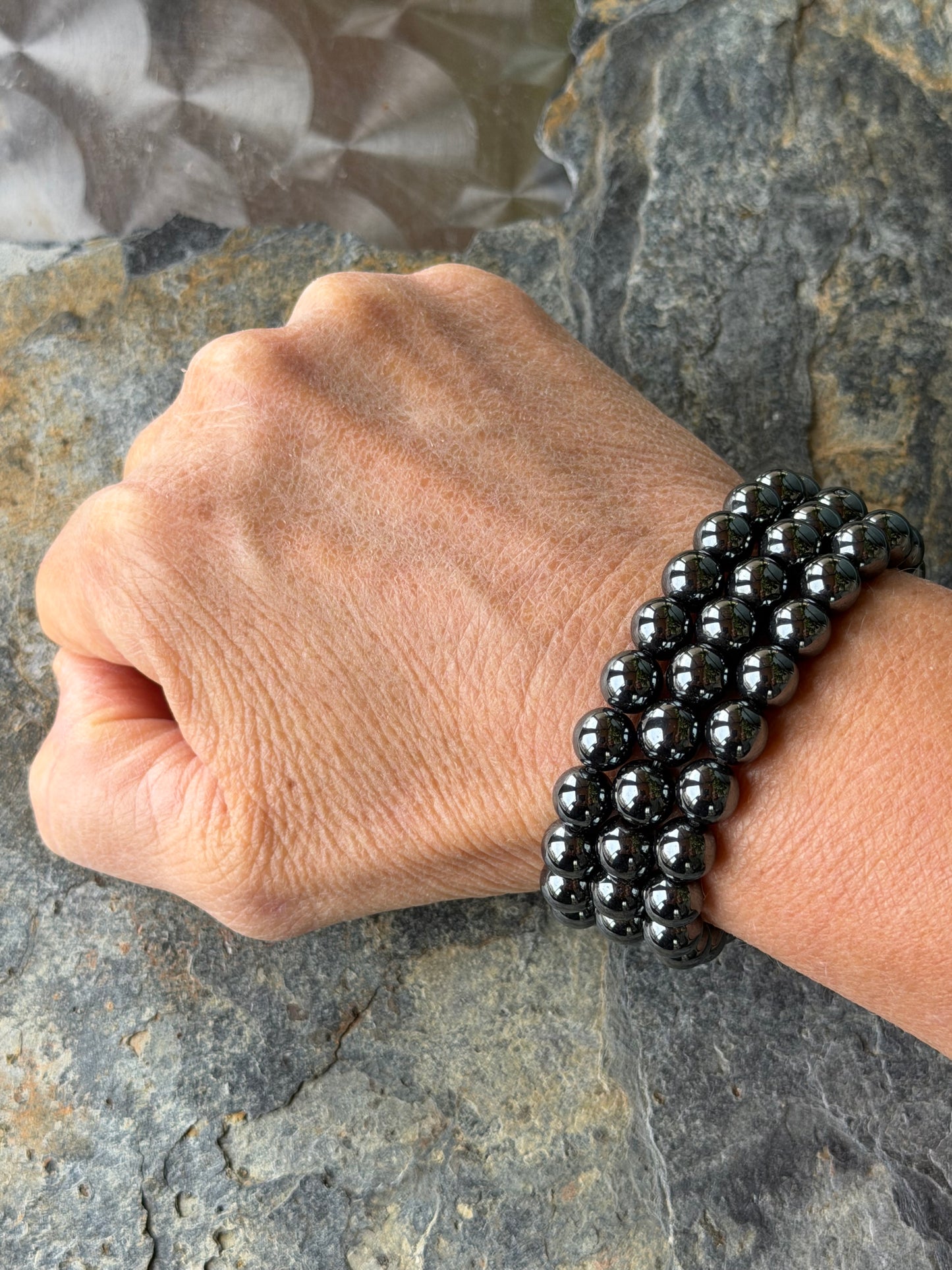 Parure Hématites