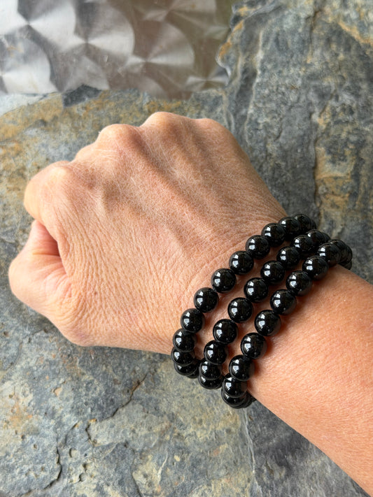 Parure Tourmaline Noire Naturelle