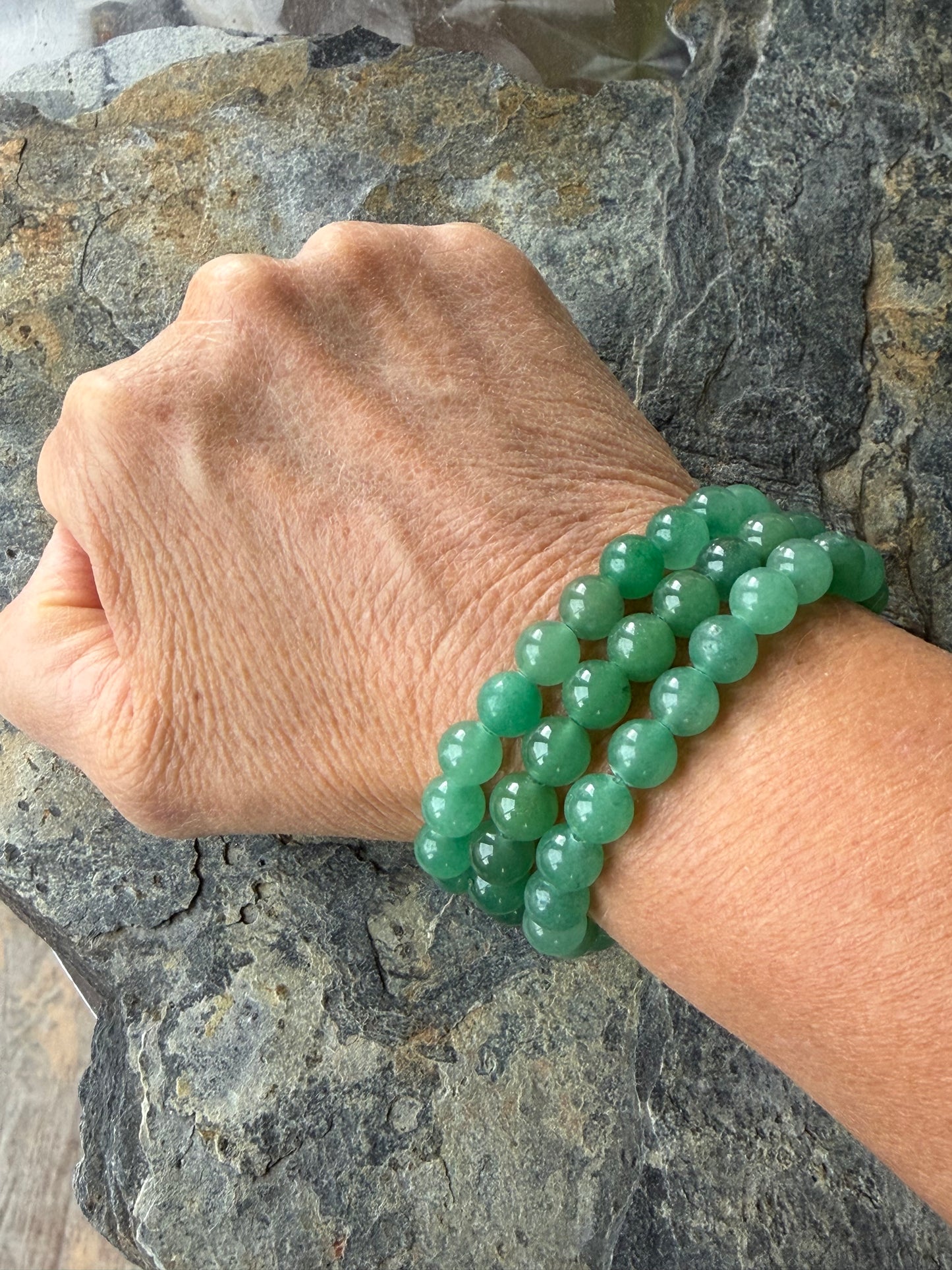 Parure Aventurine Verte Naturelle