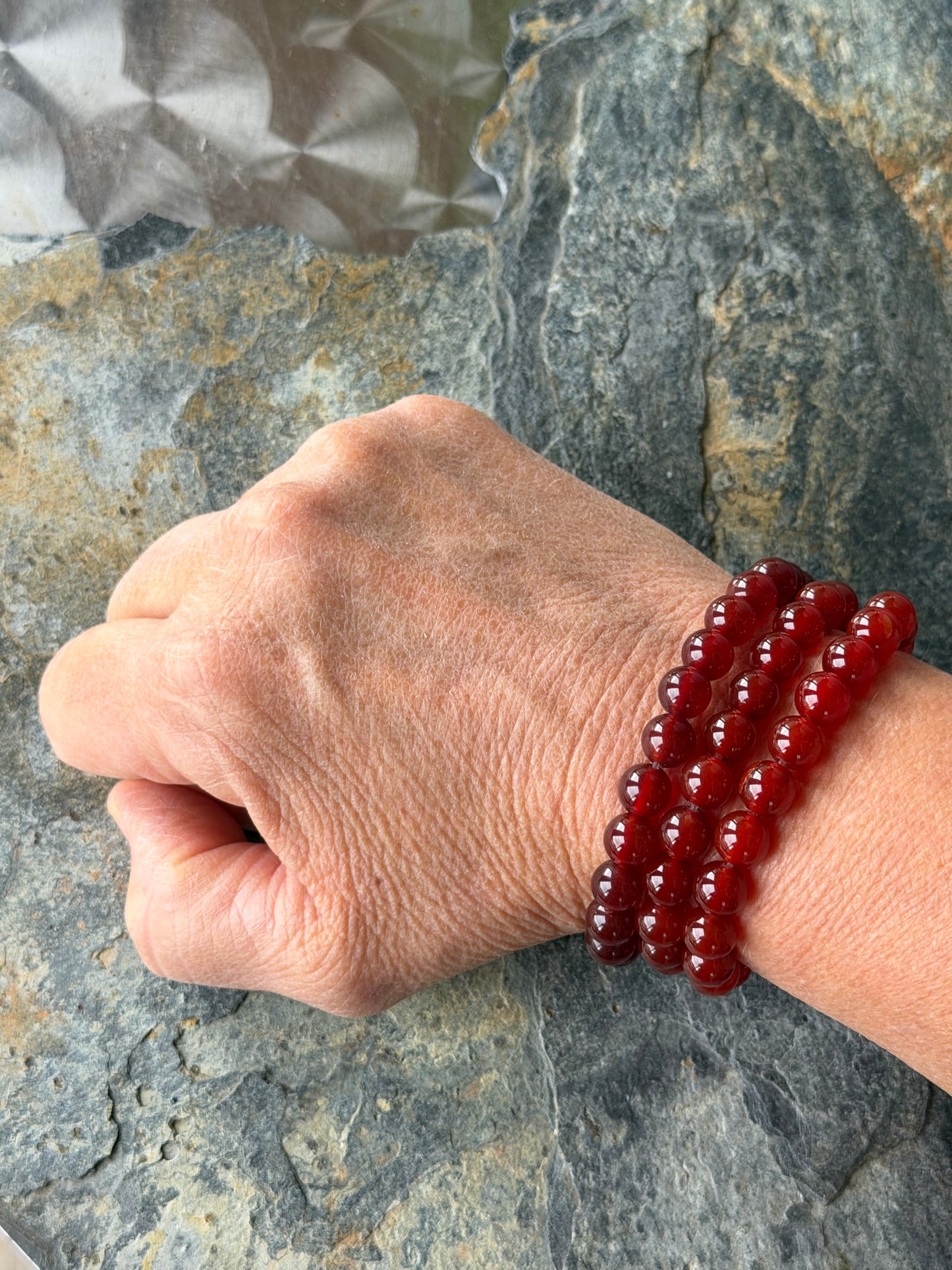 Bracelet Cornaline Rouge