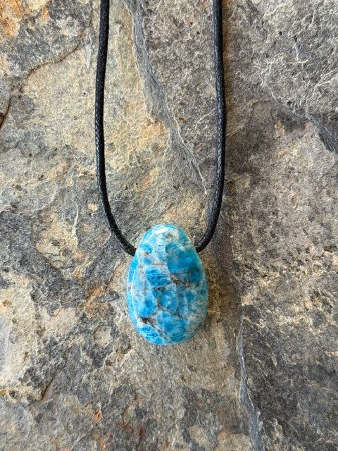 Collier Pendentif Apatite