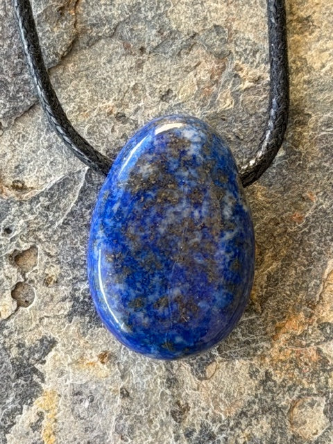 Collier Pendentif Lapis-Lazuli