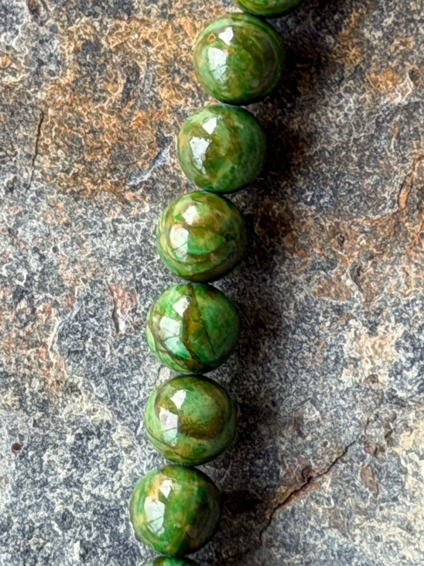 Parure Jade Vert